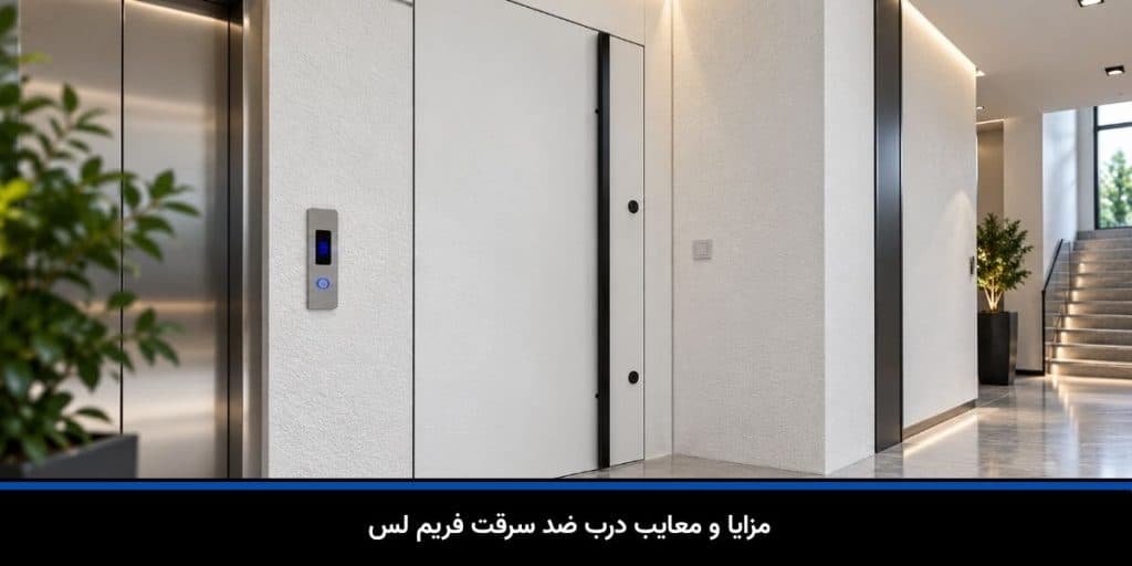 مزایا و معایب درب ضد سرقت فریم لس