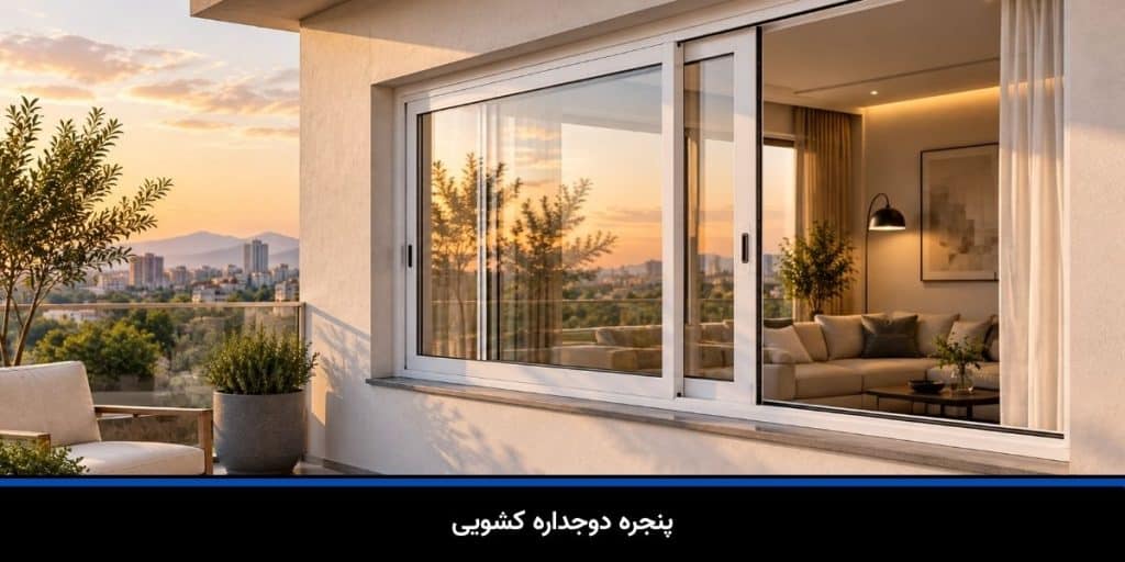 پنجره دوجداره کشویی
