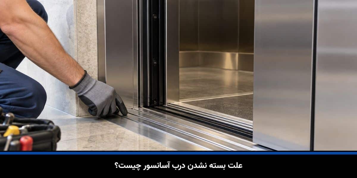 علت بسته نشدن درب آسانسور چیست؟